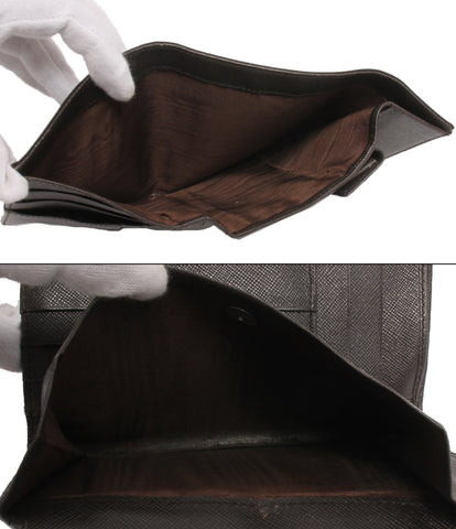 プラダ  三つ折り財布 ナイロン ダークブラウン系  ナイロン   M510 ユニセックス  (3つ折り財布) PRADA