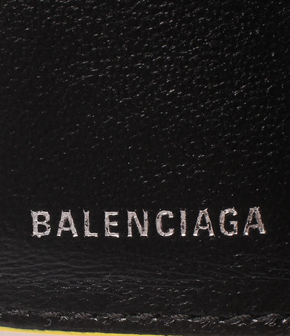 バレンシアガ 美品 三つ折りコンパクト財布 花柄      レディース  (3つ折り財布) Balenciaga