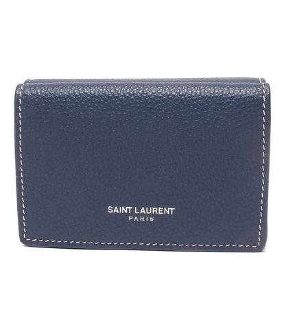サンローランパリ 美品 三つ折りコンパクト財布      レディース  (3つ折り財布) SAINT LAURENT PARIS