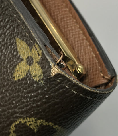 ルイヴィトン  二つ折り財布 ミディアムウォレット がま口 ポルト モネ ビエ ヴィエノワ モノグラム   M61663 レディース  (2つ折り財布) Louis Vuitton