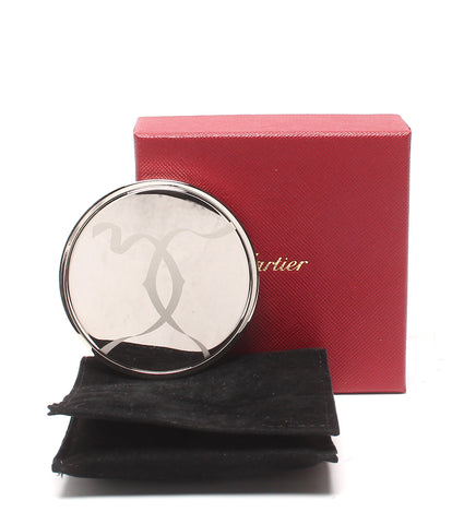 カルティエ 美品 両面コンパクトミラー 手鏡      レディース  (複数サイズ) Cartier