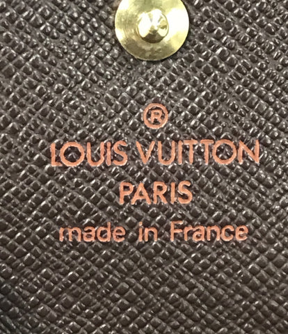ルイヴィトン  三つ折り財布 Wホック ポルトモネ ビエ カルトクレディ ダミエ エベヌ   N61652 メンズ  (3つ折り財布) Louis Vuitton