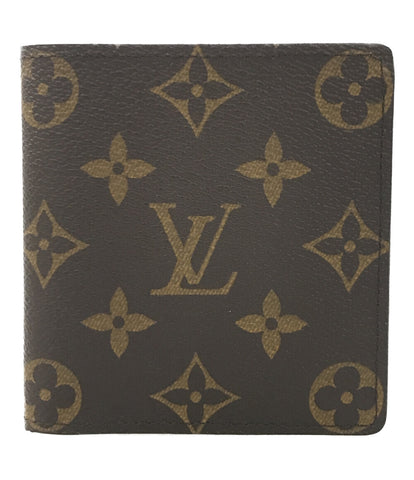 ルイヴィトン 美品 二つ折り財布 ポルト ビエ 6カルト クレディ モノグラム   M60929 メンズ  (2つ折り財布) Louis Vuitton