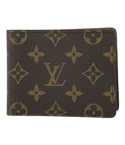ルイヴィトン  二つ折り財布 ポルトフォイユ ミュルティプル モノグラム   M60895 メンズ  (2つ折り財布) Louis Vuitton