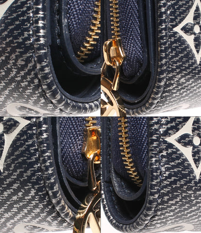 ルイヴィトン 美品 二つ折り財布 コンパクトジップ ポルトフォイユ ルー ラムレザー   M82525 ユニセックス  (2つ折り財布) Louis Vuitton