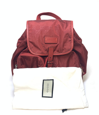 Gucci beauty products back pack GG nylon 510,343 Ladies GUCCI