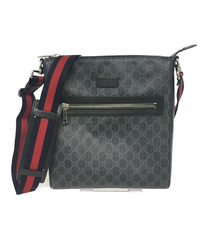Gucci beauty products messenger bag shoulder GG Supreme 474137 Men's GUCCI