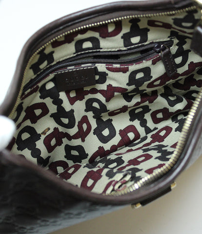 Gucci One Shoulder Handbag Leather Abby Guccishima GG 130738 Ladies GUCCI