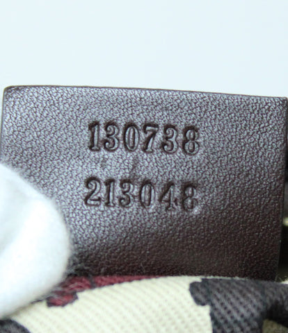 Gucci One Shoulder Handbag Leather Abby Guccishima GG 130738 Ladies GUCCI