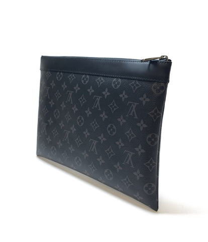 Louis Vuitton Good Condition Clutch Bag Second Bag Pochette Discovery Monogram Eclipse M62291 Men's Louis Vuitton