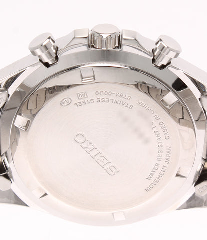 セイコー 腕時計 スピリット クロノグラフ クオーツ ブラック 8T63