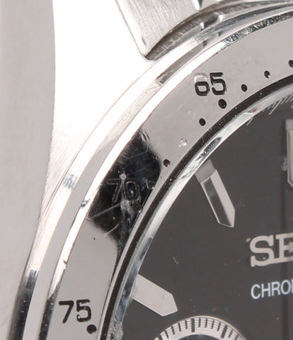 セイコー 腕時計 スピリット クロノグラフ クオーツ ブラック 8T63 ...