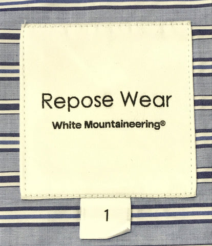 美品 長袖シャツ ストライプ柄 STRIPE LONGSLEEVE SHIRT      メンズ SIZE 1 (S) Repose Wear White Mountaineeri