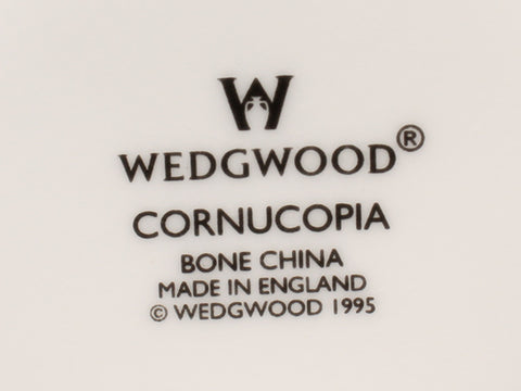 ウェッジウッド 美品 カップ＆ソーサー 2客セット  CORNUCOPIA コーヌコピア    　   WEDGWOOD