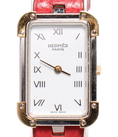 エルメス 腕時計 クロアジュール クオーツ ホワイト CR1.240 