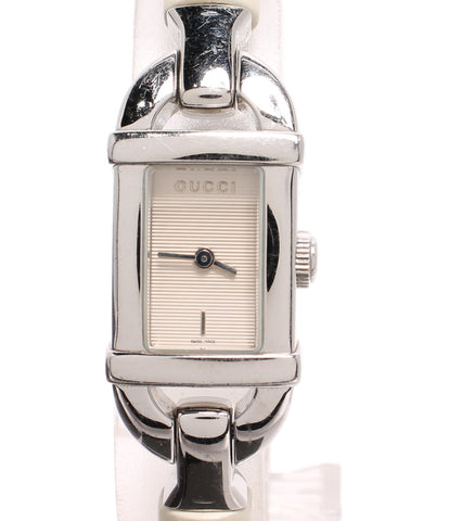 グッチ 腕時計 バンブー クオーツ ベージュ 6800L レディース GUCCI