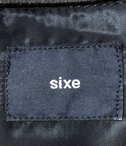 シックス  シングルライダース ラムレザージャケット      メンズ SIZE 48 (L) sixe