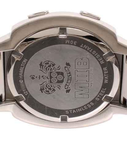 ハミルトン  腕時計 MllB メンインブラック2コラボ  クオーツ  H51413199 メンズ   HAMILTON