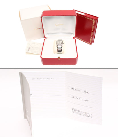 カルティエ 美品 腕時計 タンクフレンセーズ  自動巻き  2302 メンズ   Cartier