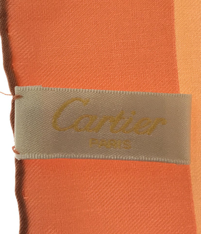 カルティエ  スカーフ シルク100% ロゴ柄      レディース  (複数サイズ) Cartier