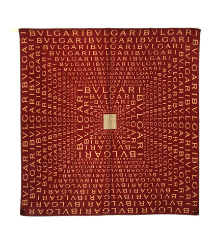 ブルガリ  スカーフ シルク100%  ロゴマニア    メンズ  (複数サイズ) Bvlgari
