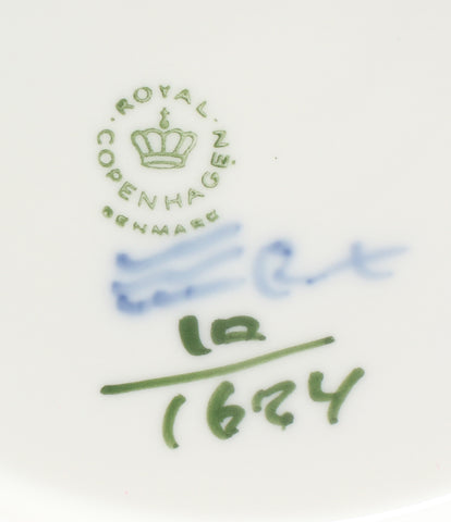 ロイヤルコペンハーゲン 美品 プレート 皿 6点セット 20cm  ブルーフラワー       Royal Copenhagen