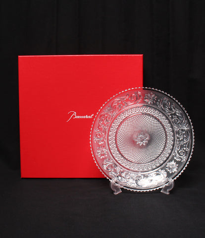 バカラ 美品 デザートプレート 皿 24cm  アラベスク       Baccarat