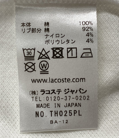 ラコステ 美品 半袖ポロシャツ ノーカラーポロシャツ EXCLUSIVE EDITION      メンズ SIZE 3 (S) LACOSTE