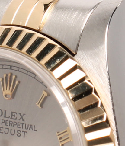 ロレックス  腕時計  デイトジャスト 自動巻き シルバー  レディース   ROLEX