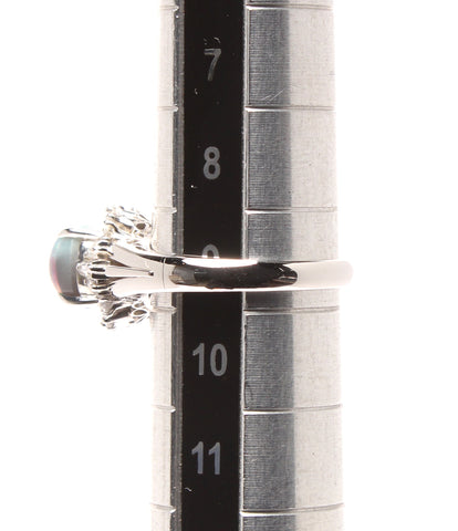 美品 リング 指輪 Pt900 オパール ダイヤ0.47ct      レディース SIZE 9号 (リング)