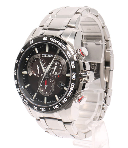 シチズン  腕時計 ECO-DRIVE  アテッサ ソーラー ブラック H610-S104831 メンズ   CITIZEN