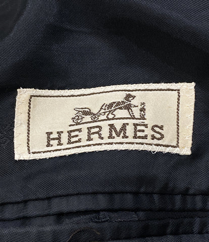 エルメス HERMES チェスターコート グレンチェック    メンズ 50
