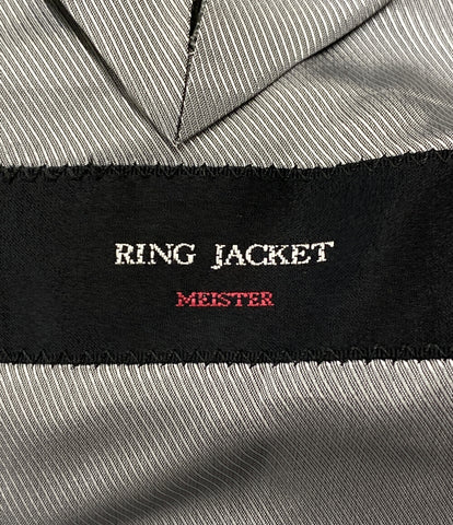 リングジャケット 美品 セットアップスーツ テーラードジャケット ストライプ柄     RT022F66C メンズ SIZE 48 (M) RING JACKET