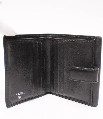 シャネル  Ｗホック二つ折り財布 カメリア      レディース  (2つ折り財布) CHANEL