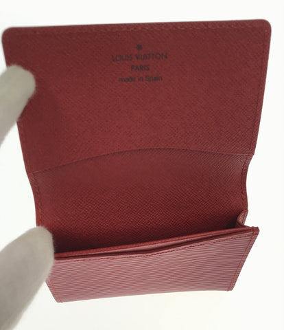 ルイヴィトン  名刺入れ カードケース アンヴェロップ カルト ドゥ ヴィジット エピ ルージュ   M5658E レディース  (複数サイズ) Louis Vuitton
