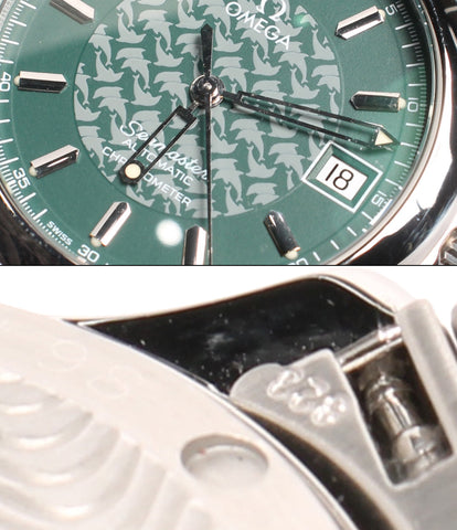 オメガ  腕時計 ジャックマイヨール1998 120M シーマスター 自動巻き グリーン 168.1614 メンズ   OMEGA