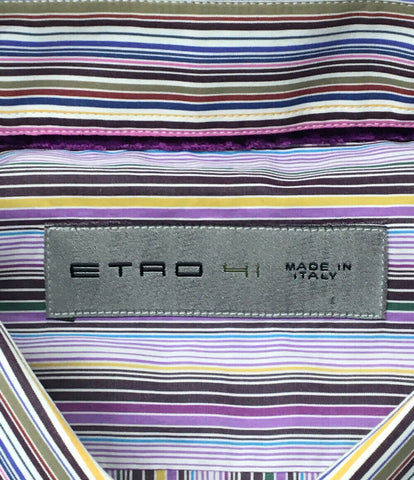 エトロ 美品 マルチストライプシャツ      メンズ SIZE 41 (M) ETRO