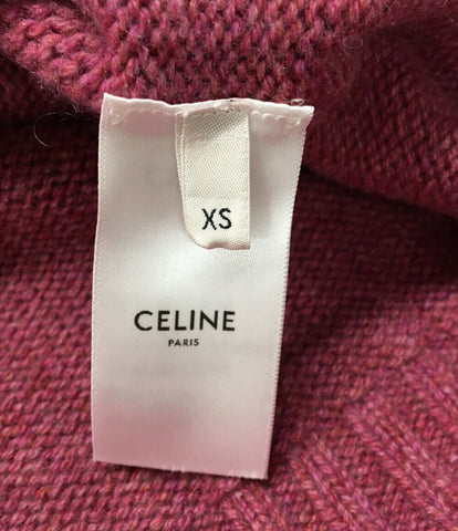 セリーヌ 美品 クルーネックセーター カシミヤ100％ トリオンフ刺繍      レディース SIZE XS (XS以下) CELINE