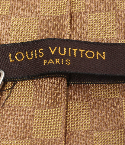 ルイヴィトン  ネクタイ シルク100％ ダミエ柄      メンズ  (複数サイズ) Louis Vuitton