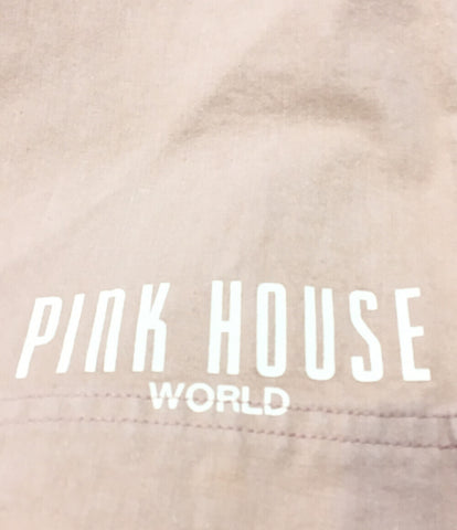 【極美品・希少】ピンクハウス　ボックスロゴ　花柄　チェック　ジャンパースカート