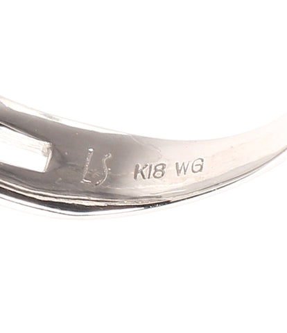 美品 リング 指輪 K18WG ダイヤ 0.05ct      レディース SIZE 13号 (リング)