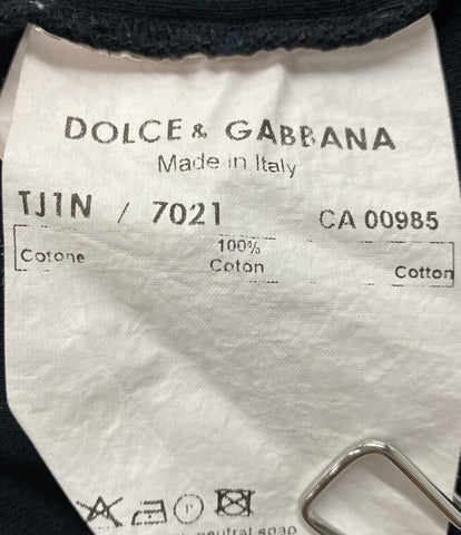 ポロシャツ メンズ　Dolce&Gabbana 美品　ブラック