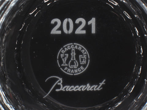 バカラ 美品 イヤータンブラー グラス  ティアラ 2021       Baccarat