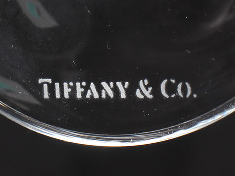 ティファニー 美品 ワイングラス 2点セット ペア  スウィング       Tiffany＆Co.