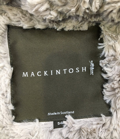 レディース【美品】  MACKINTOSH / マッキントッシュ | ボア キルティングコート | 34 | ブラック | レディース
