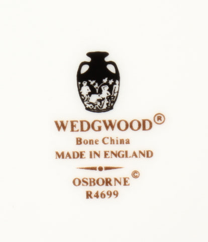 ウェッジウッド  カップ＆ソーサー6客 プレート6点セット 皿 21cm  オズボーン       WEDGWOOD