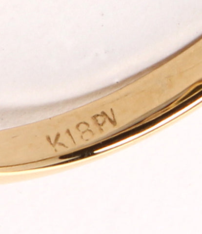 美品 リング 指輪 K18 ペリドット ハートモチーフ      レディース SIZE 9号 (リング)
