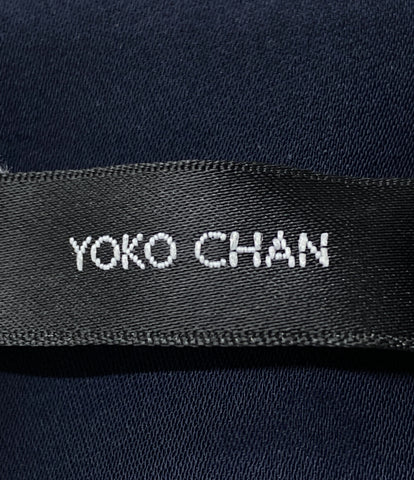 美品  YOKO CHAN ノーカラージャケット レディース 4040採寸サイズ