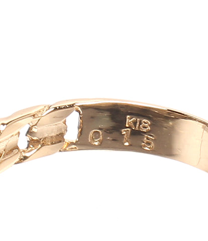 美品 リング 指輪 K18 ダイヤ 0.15ct      レディース SIZE 12号 (リング)