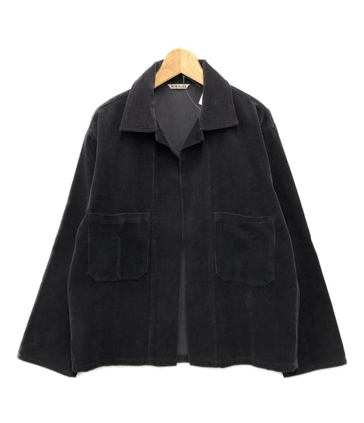 オーラリー コーデュロイジャケット WASHED CORDUROY SHIRTS JACKET